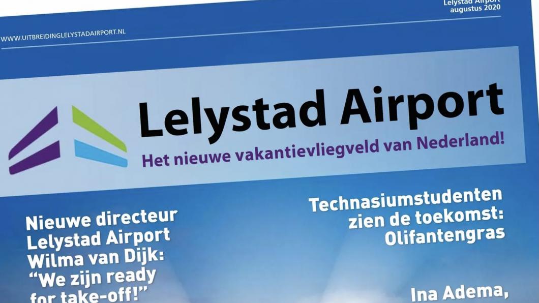 Krant Lelystad Airport