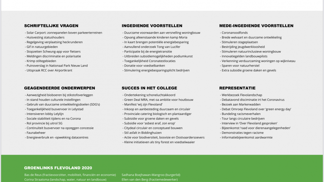 Jaaroverzicht GL 2020