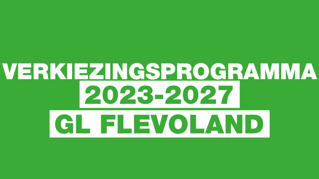 Overdwars Verkiezingsprogramma
