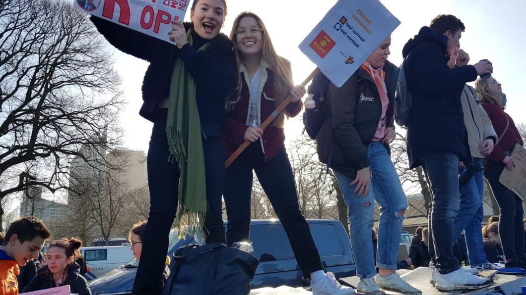 Klimaat demonstratie