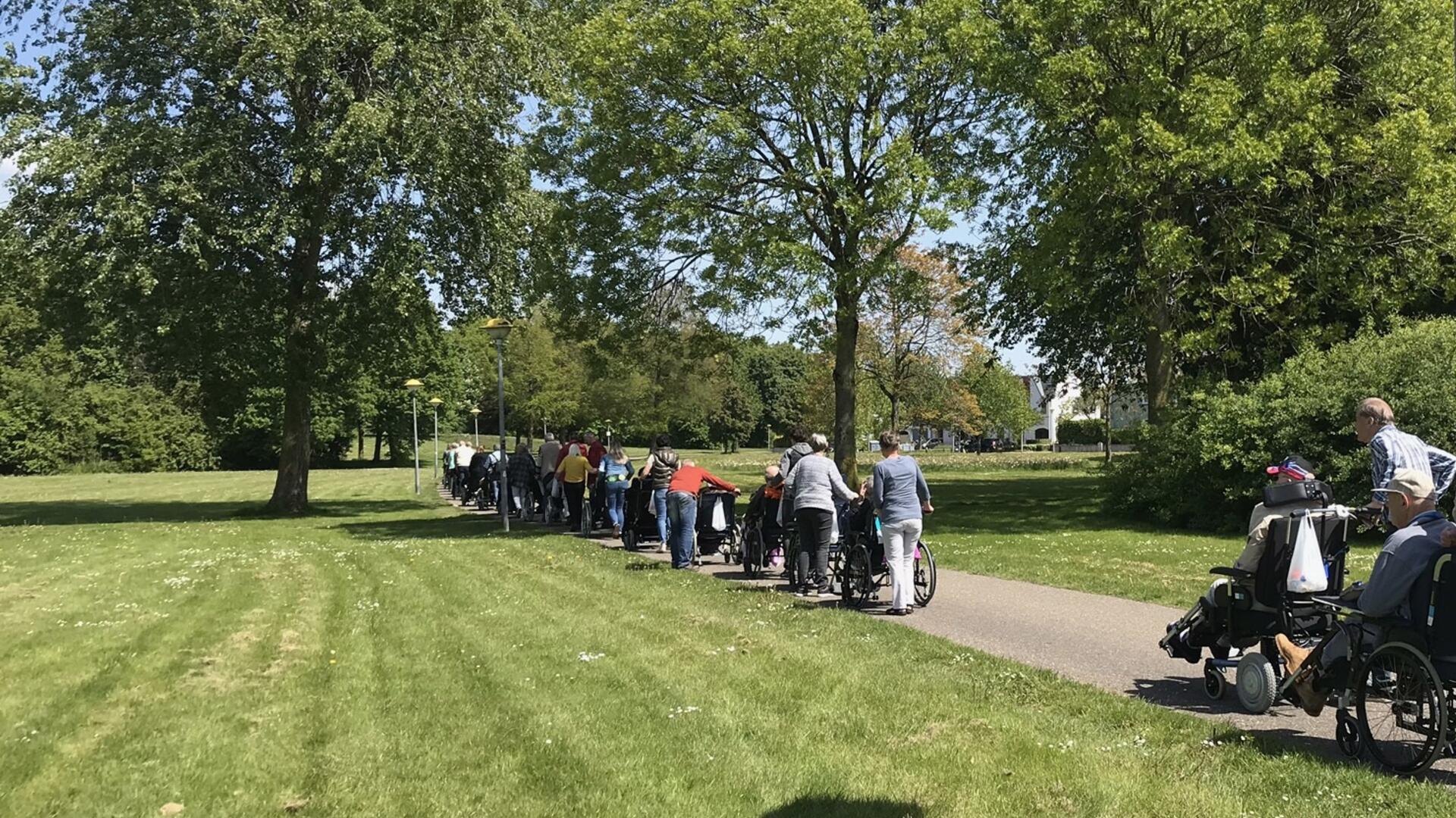 Rolstoel wandelen