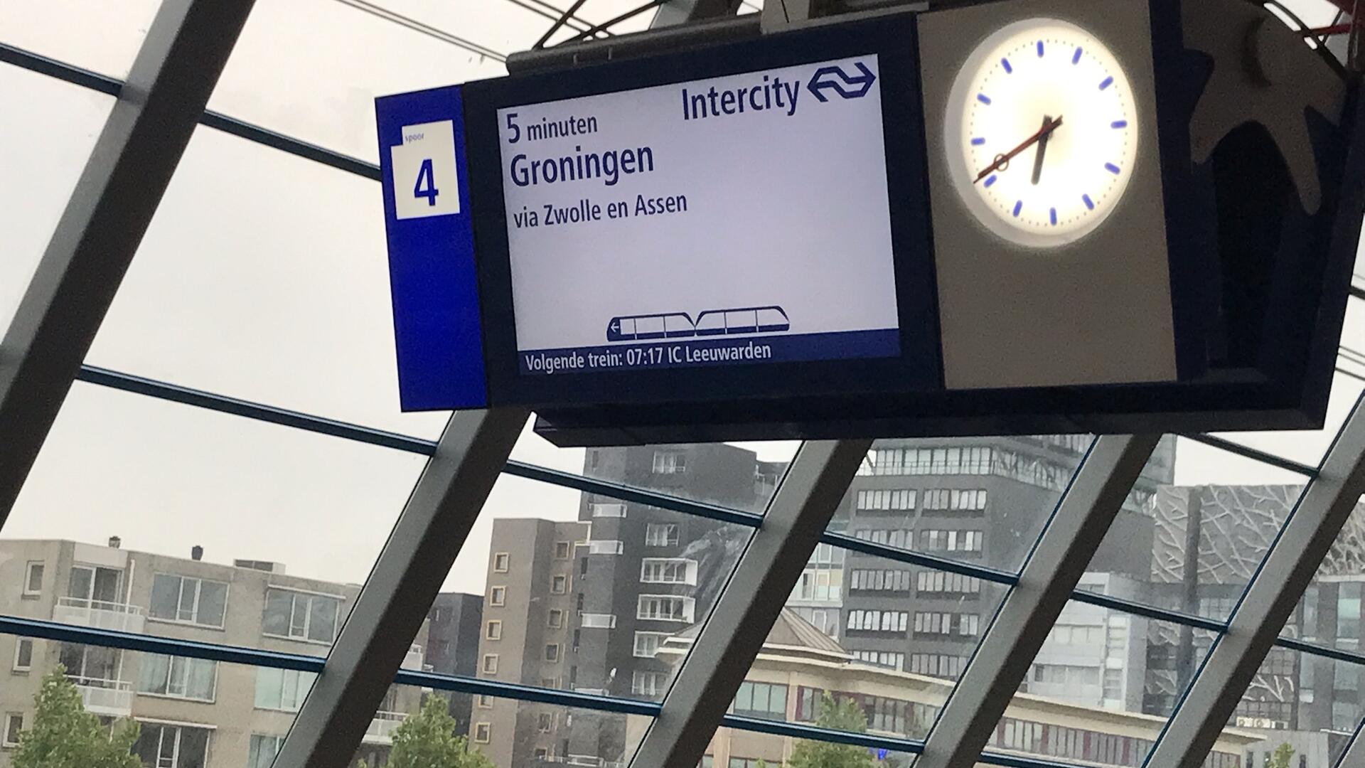 Trein naar noorden