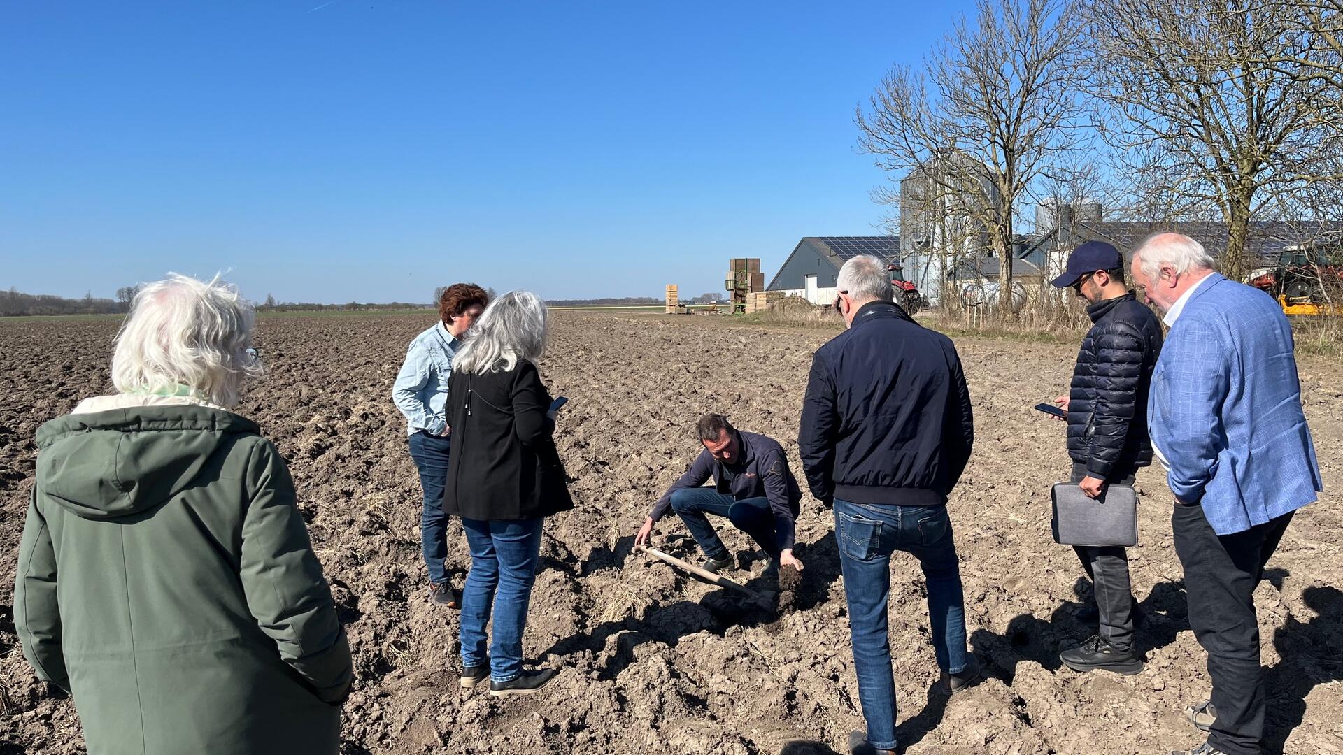 Werkbezoek landbouw